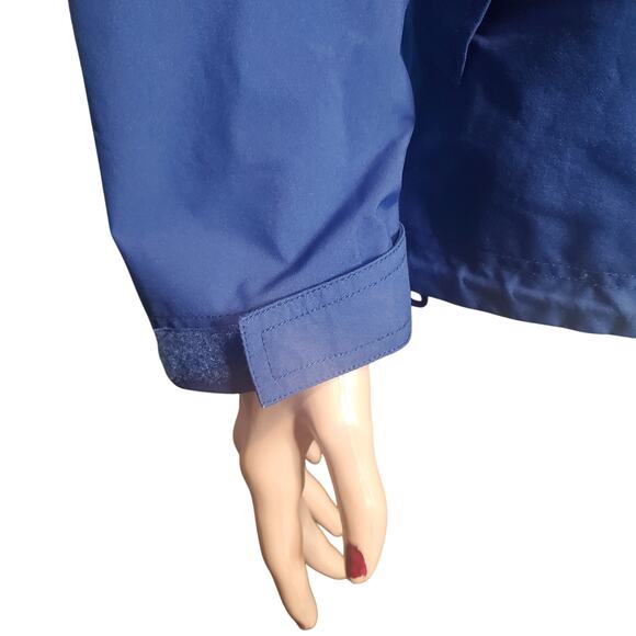 Vintage L.L. Bean Size XS/S/M Blue Jacket Gore-tex Hiking Outdoor Nylon Light - Picture 6 of 14